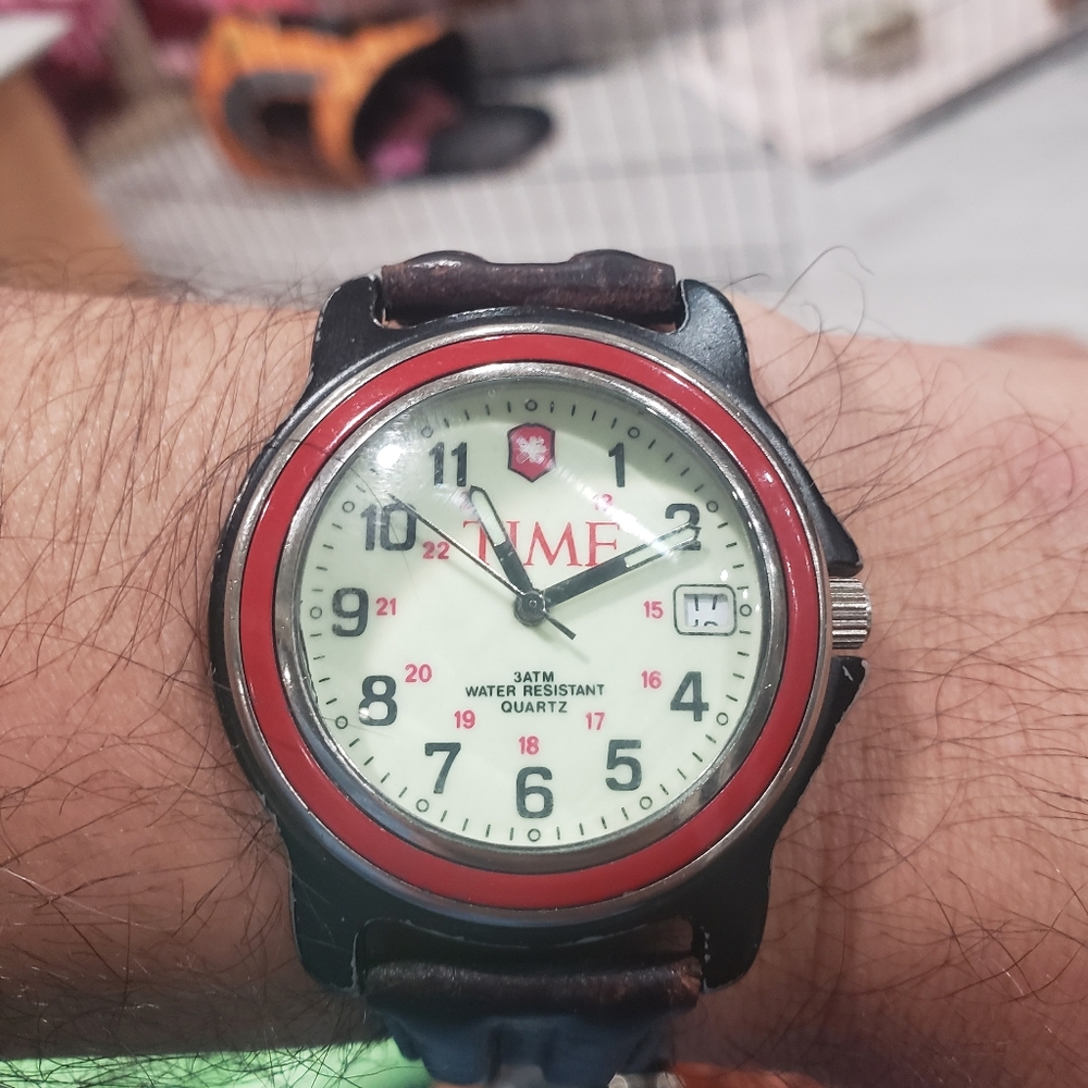 Time Magazine mens quartz watch